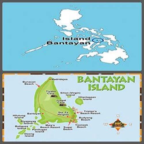 The place of paradise in Bantayan Island