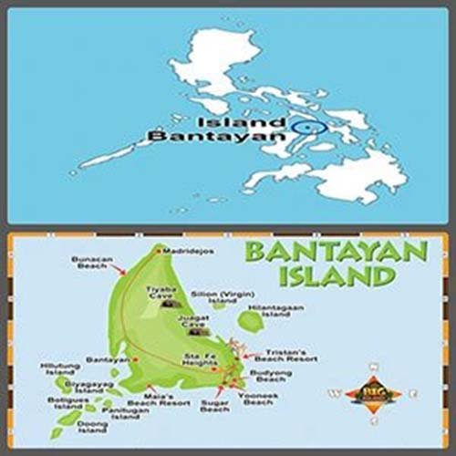 The place of paradise in Bantayan Island
