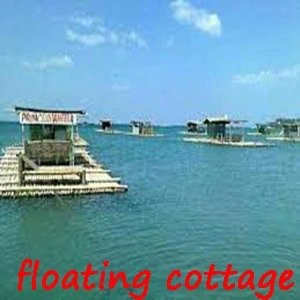 Floating cottage