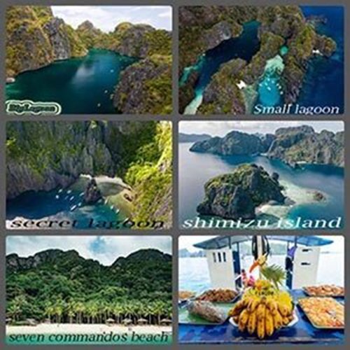 Tourist spot in El Nido Palawan