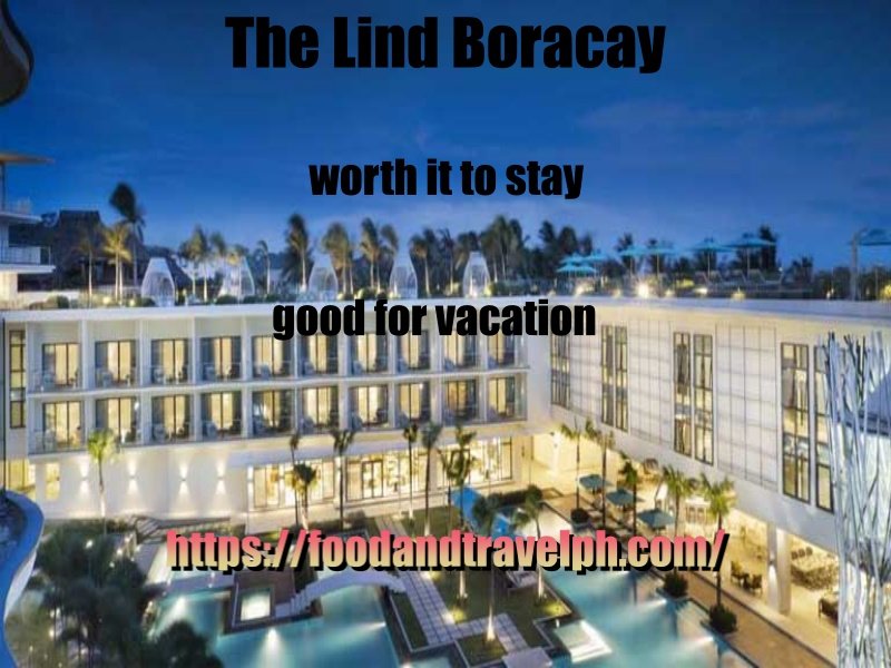The Lind Boracay 5-star Hotel is one of the luxury hotels in Boracay Island