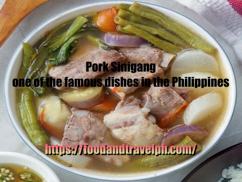 How to cook Pork Sinigang one of the famous dishes in the Philippines