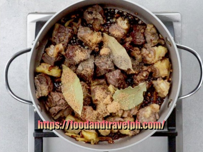 How to cook beef Pares a famous street food now in the Philippines