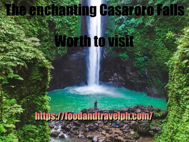 The enchanting Casaroro Falls