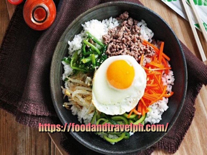 Bibimbap Korean food