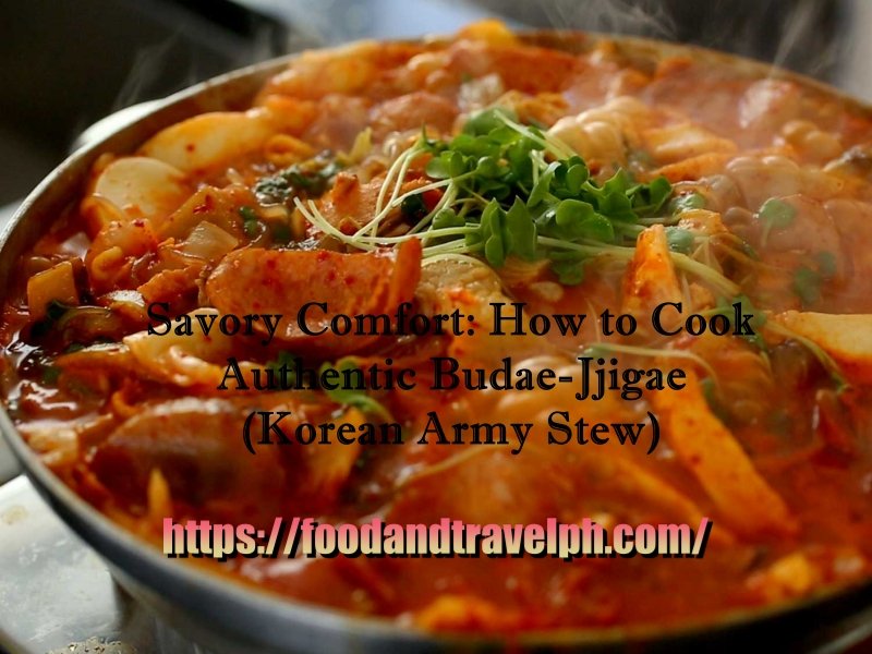 Savory Comfort: How to Cook Authentic Budae-Jjigae (Korean Army Stew)