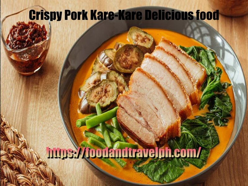 Crispy Pork Kare-Kare Recipe