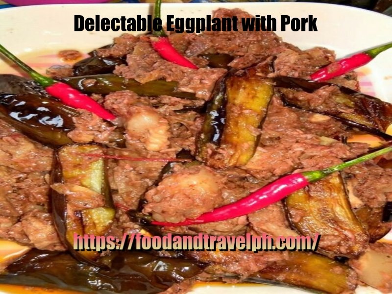 Delectable Eggplant with Pork Recipe