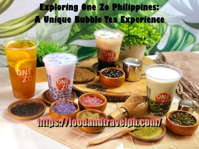 Exploring One Zo Philippines: A Unique Bubble Tea Experience