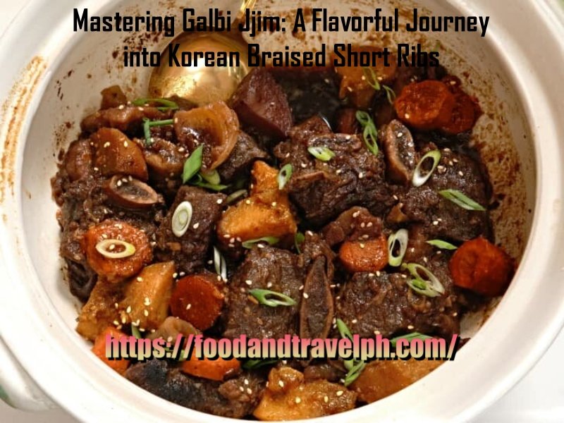 Mastering Galbi Jjim: A Flavorful Journey into Korean Braised Short Ribs